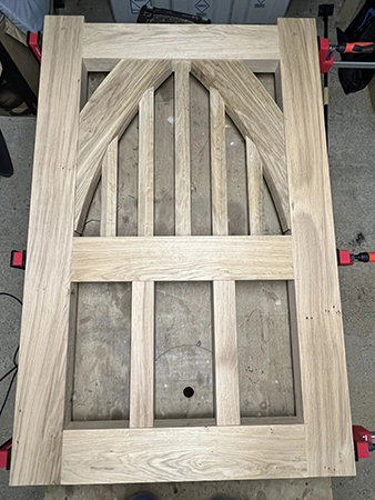 New gate assembled
