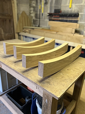 Curved braces
