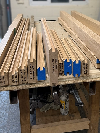 machined and jointed